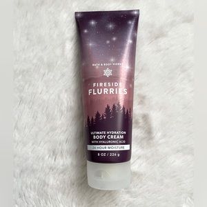NWT Fireside Flurries Bath & Body Works Moisturizing Cream